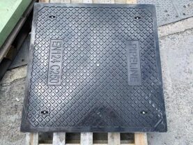 EN124 C250 pipeline manhole cover for the TotalEnergies crude oil pipeline project