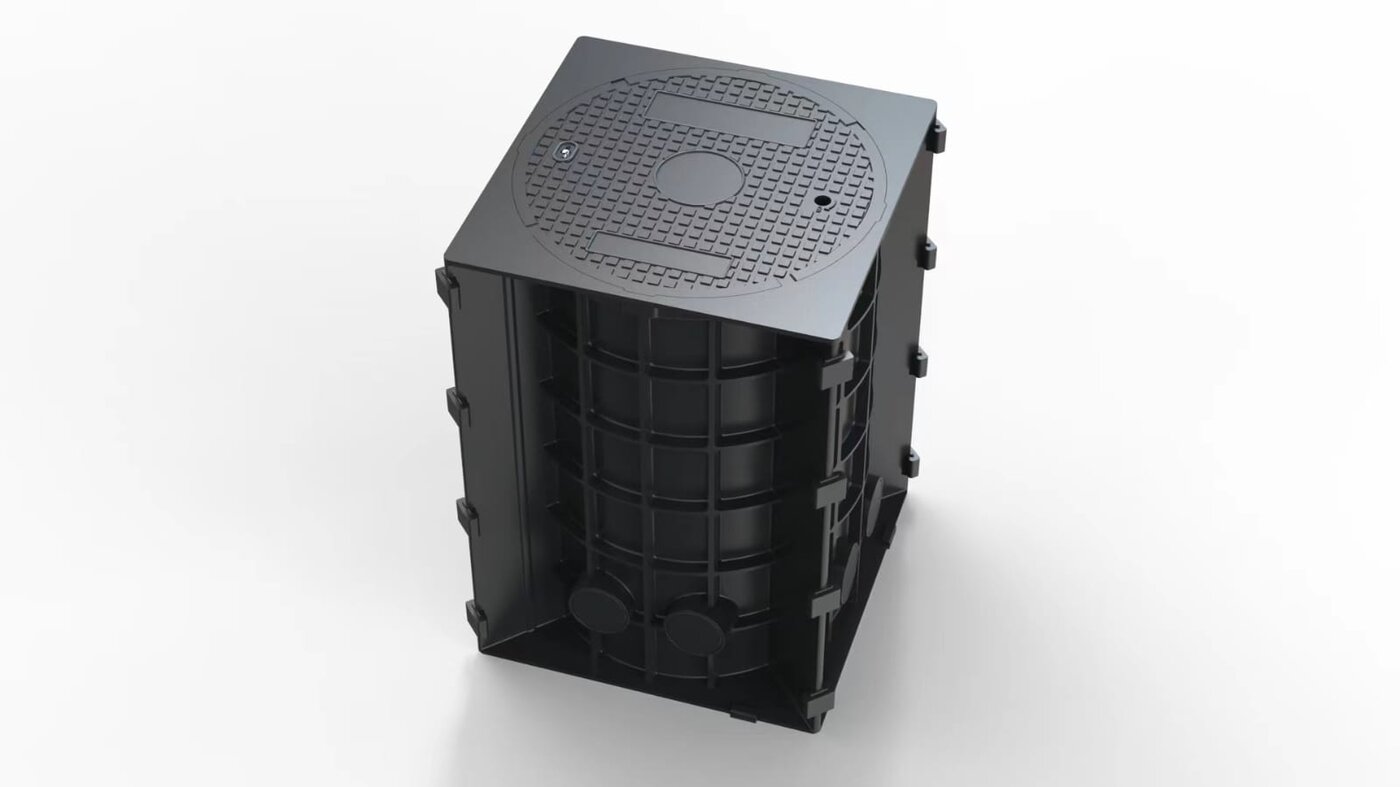 450mm SMC manhole chamber, EN124 A15
